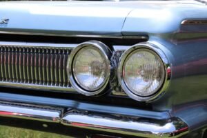 classic, classic car, old, car, vintage, car wallpapers, car show, headlight, steel blue, nature, restore, restoration, shiny, spring, summer